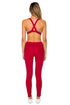 Luli Fama Azucar Gold Crossback Sports Bra